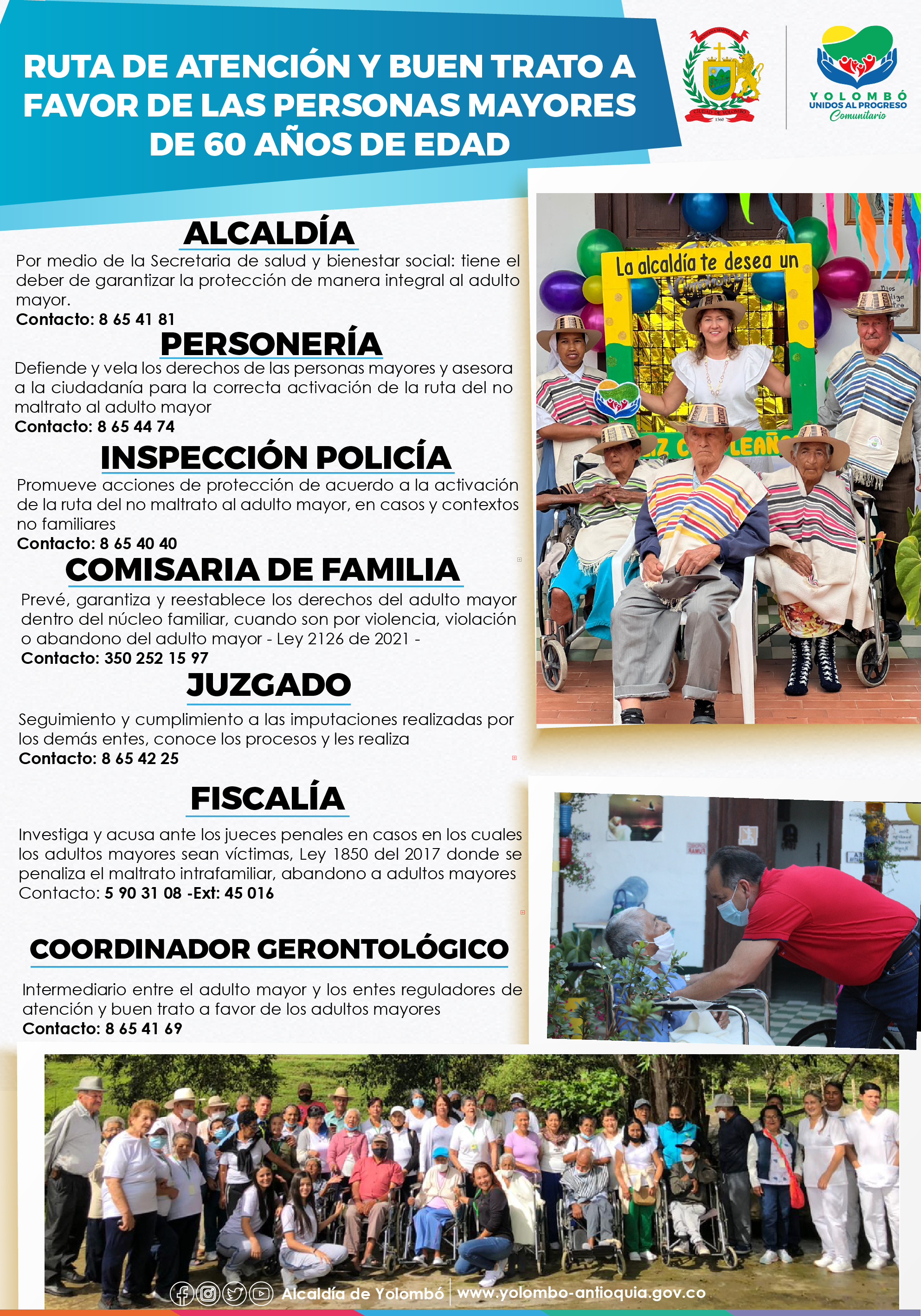 Ruta de atención al adulto mayor